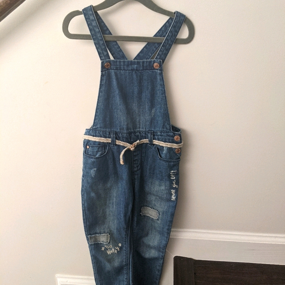 NWOT Zara Babygirl Denim Overalls